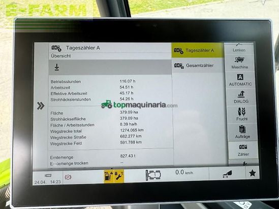 Cosechadora de Cereal - Claas - lexion 8800 terra trac