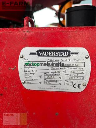 Combinado de siembra - Väderstad - spirit 600 s