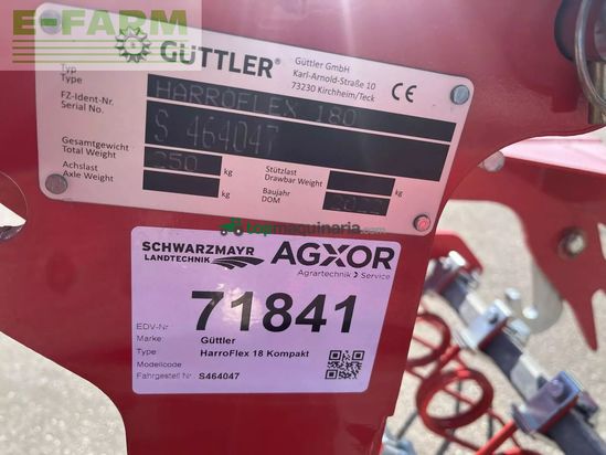 Cultivador -  - güttler harroflex 18 kompakt grubber-walzen-stri