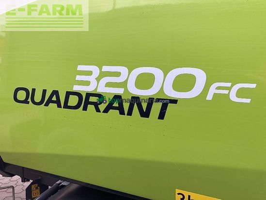 Empacadora gigant - Claas - quadrant 3200 fc