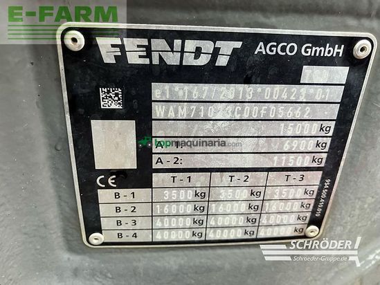 Tractor agrícola - Fendt - 728 vario gen7 profi plus