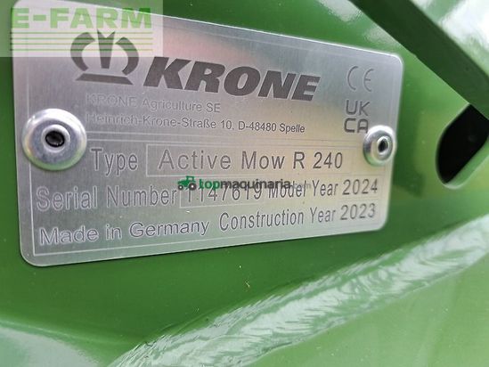 Cortacésped manual - Krone - active mow r 240