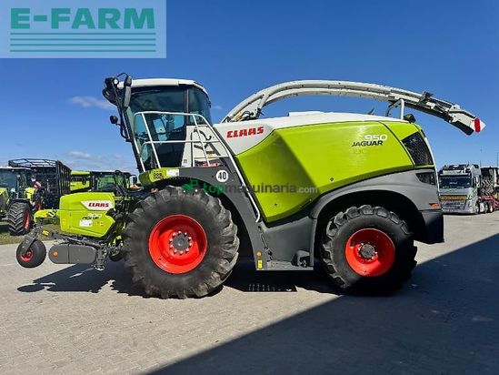 Cosechadora de Cereal - Claas - jaguar 950 e5
