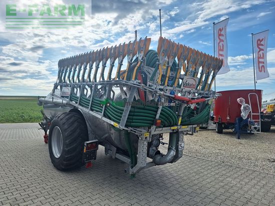 Cisterna - Vakutec - va 8300 mit turbofüller und 9m schleppschuverte