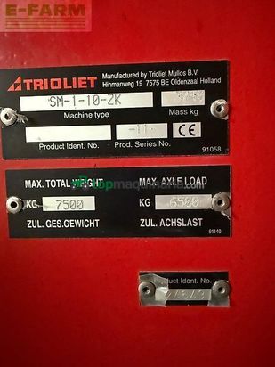 Remolqu esparcidor - Trioliet - solomix 1-1000 *kundenauftrag*