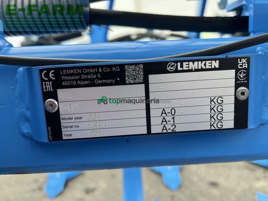 Cultivador - Lemken - lemken karat 9/400 k grubber