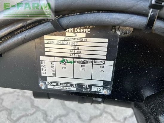 Tractor agrícola - John Deere - 1026 r