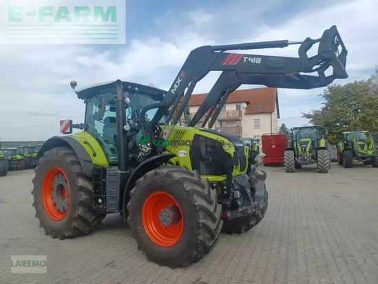 Tractor agrícola - Claas - axion 870 cmatic cebis + mx frontlader t 418