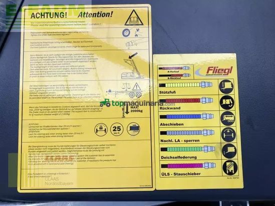 Cinta transportadora de forraje - Fliegl - gigant asw 261 compact fox