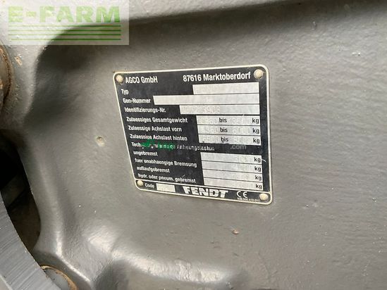 Tractor agrícola - Fendt - 724 profi plus tractor (st25188)