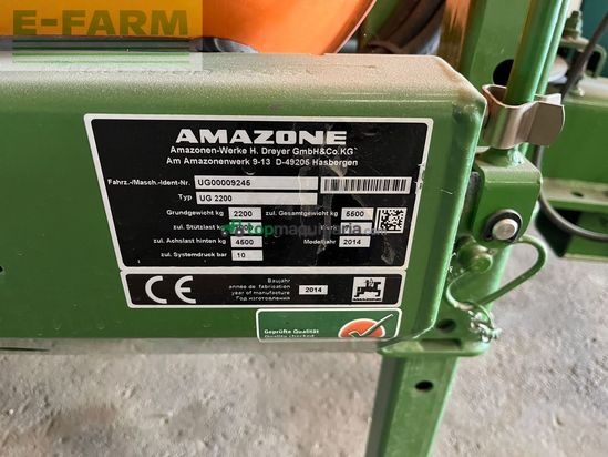 Atomizador - Amazone - ug 2200 special
