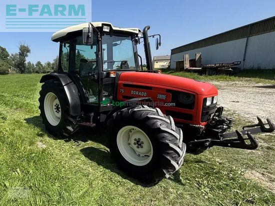 Tractor agrícola - Same - dorado 75