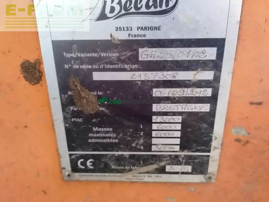 Remolqu agrícola -  - gabare 2027