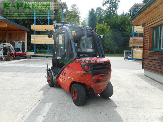 Elevadora - Linde - h30d-01 triplex 5,95m + ss + zv