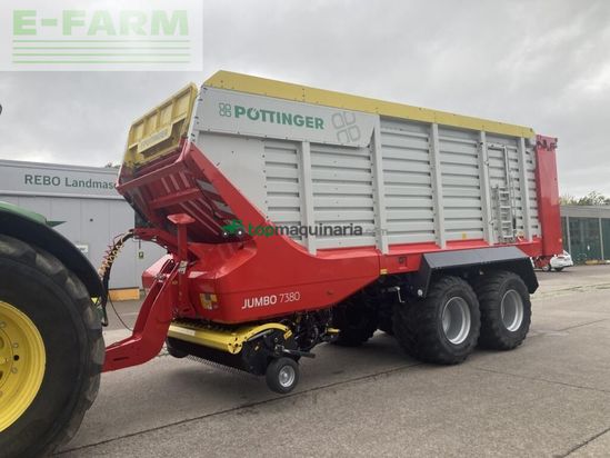 Cinta transportadora de forraje - Pöttinger - jumbo 7380 db