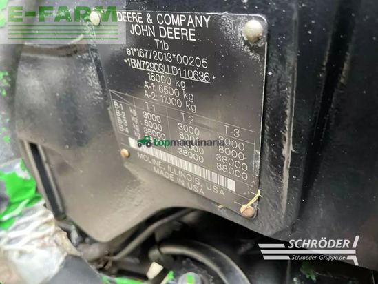Tractor agrícola - John Deere - 7r 290 | rtk | autopower