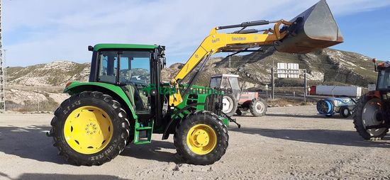Tractor agrícola - John Deere - 6230 con pala Tenias