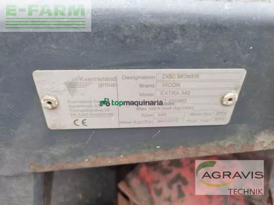 Cortacésped manual - Vicon - vicon extra 340