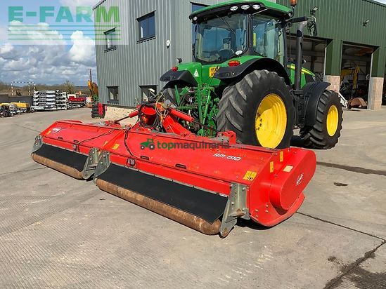 Cortacésped manual - Kuhn - rm 610 folding flail topper (st25871)