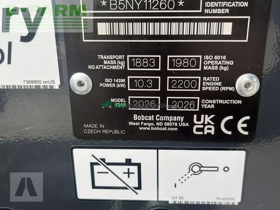 Excavadora - Bobcat - e 20z