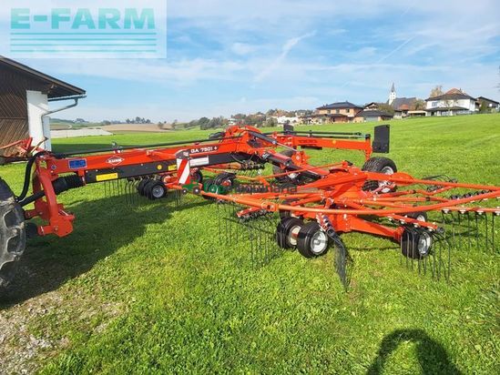 Henificador - Kuhn - ga7501+ 2-kreisel-mittelschwader