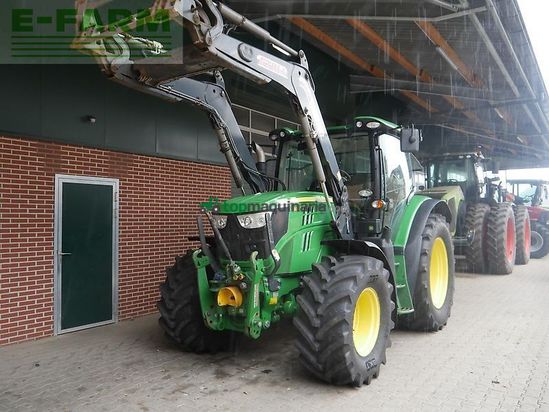 Tractor agrícola - John Deere - 6105r ap fl fzw tls