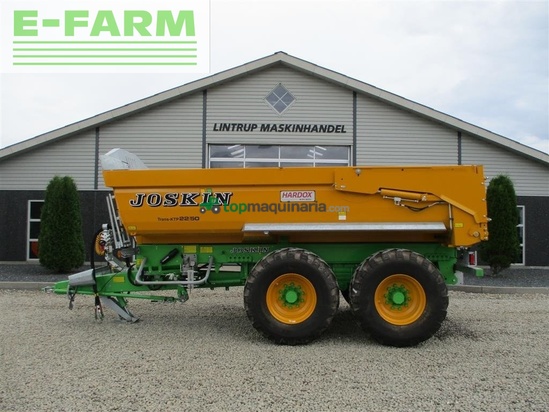 Volquet - Joskin - trans - ktp 22/50 drejbar aksel og med hardox lad.