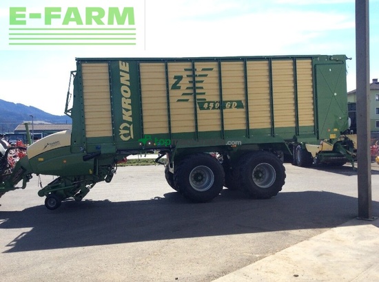Cinta transportadora de forraje - Krone - zx 450 gd