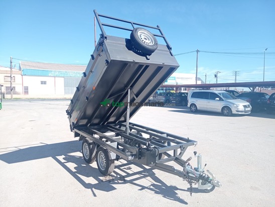 Remolque basculante 2600x1600x500 de 2 ejes