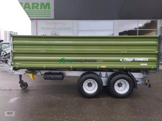 Remolqu agrícola - Fliegl - tdk 100 vr fox