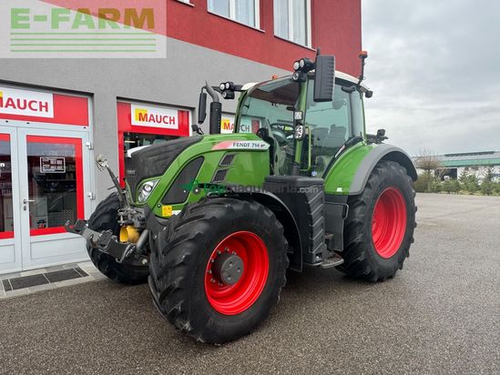 Tractor agrícola - Fendt - 714 vario s4 profi plus