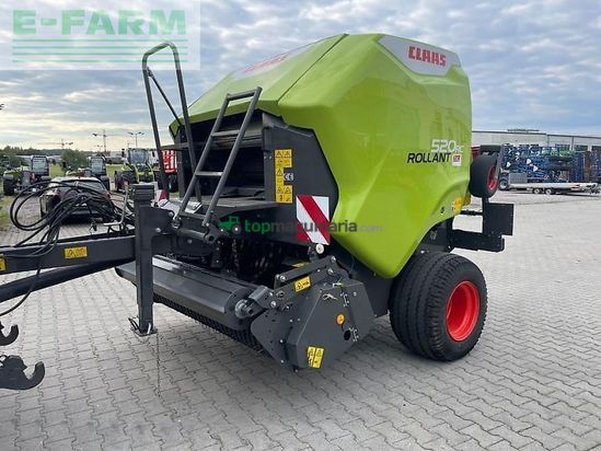 Empacadora gigant - Claas - rollant 520 rc