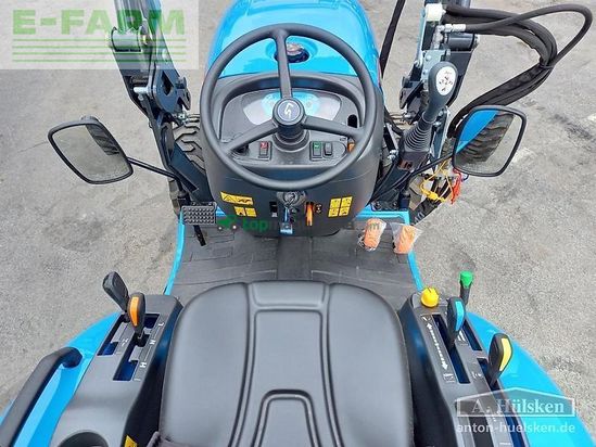 Tractor agrícola -  - kompakttraktor ls xj25 hst lifeline mit frontlader