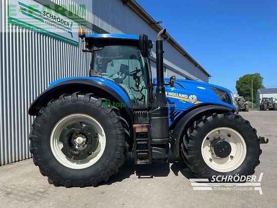 Tractor agrícola - New Holland - t 7.315 ac | gps | radgewichte