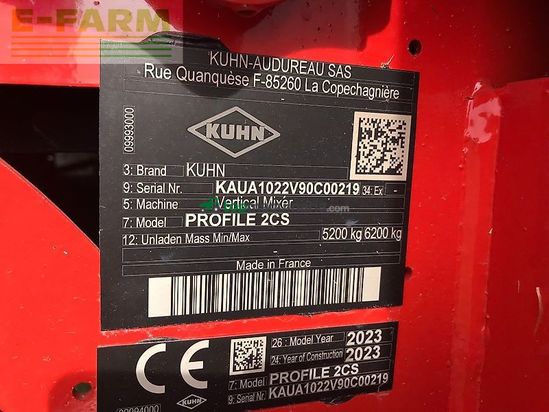 Remolqu esparcidor - Kuhn - profile 14.2 cs compact