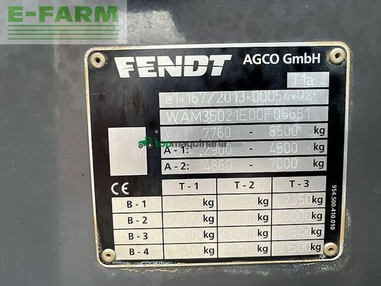 Tractor agrícola - Fendt - 313 vario tms profi plus ProfiPlus