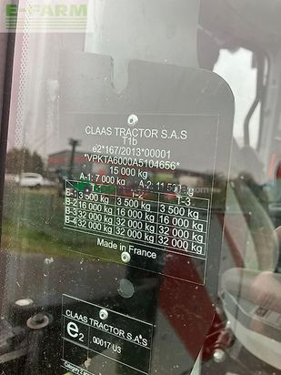 Tractor agrícola - Claas - axion 870 cmatic cebis