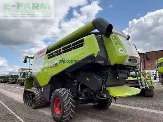 Cosechadora de Cereal - Claas - lexion 760 terra trac
