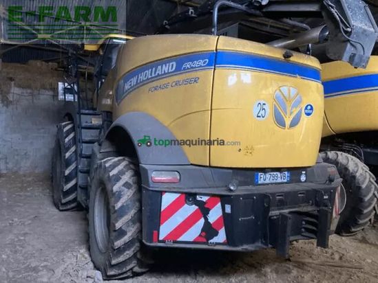 Cosechadora de Cereal - New Holland - fr 480 forage cruiser
