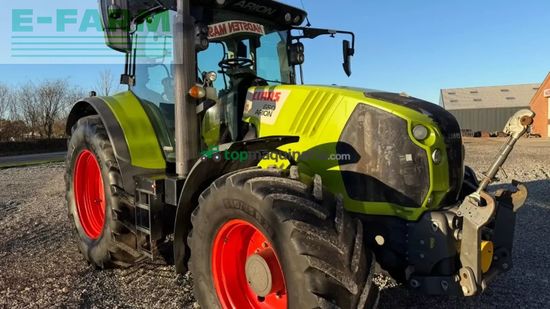 Tractor agrícola - Claas - arion 650 c matic med frontpto CMATIC
