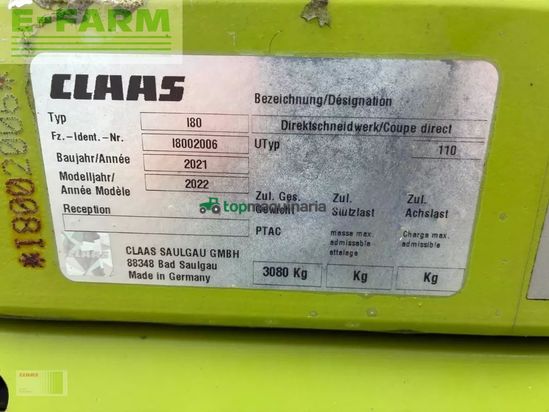 Cabezal - Claas - direct disc 500 p