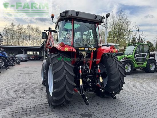 Tractor agrícola - Massey Ferguson - 5455 + faucheux prestige 120