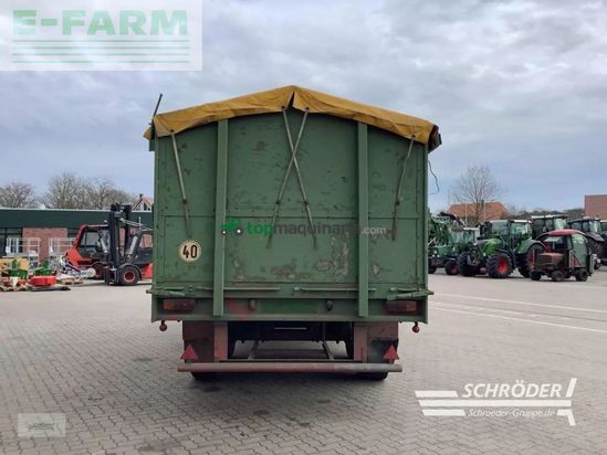 Remolqu agrícola -  - ackermann-frühauf 22t plattformwagen