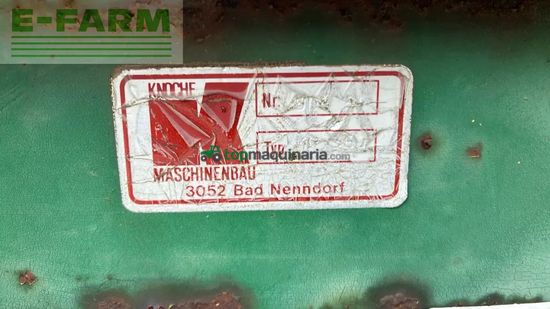 Combinado de siembra - Knoche - 3,3 m