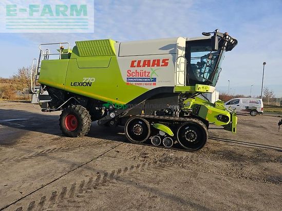 Cosechadora de Cereal - Claas - lexion 770 terra trac