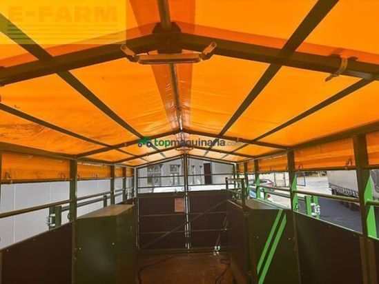 Remolqu agrícola -  - wf-7dtv viehtransportwagen / viehanhänger