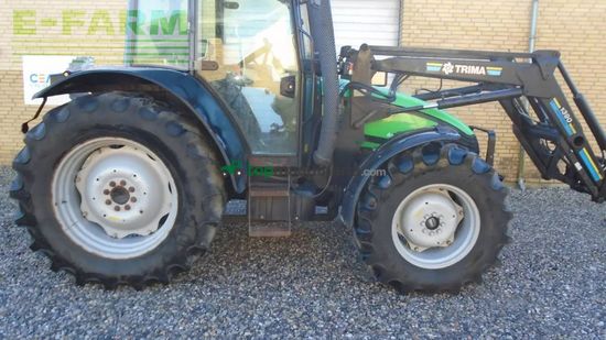 Tractor agrícola - Deutz-Fahr - agroplus 95 dt m/ trima 1390 frontlæsser