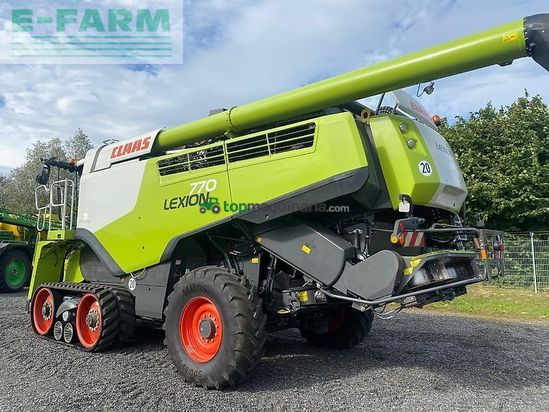Cosechadora de Cereal - Claas - lexion 770 tt + cemos automatic + v1230