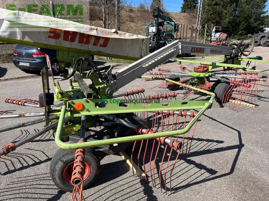 Rastrillo - Claas - liner 650 twin