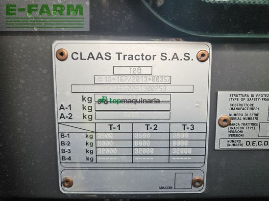 Tractor agrícola - Claas - axos 3.105